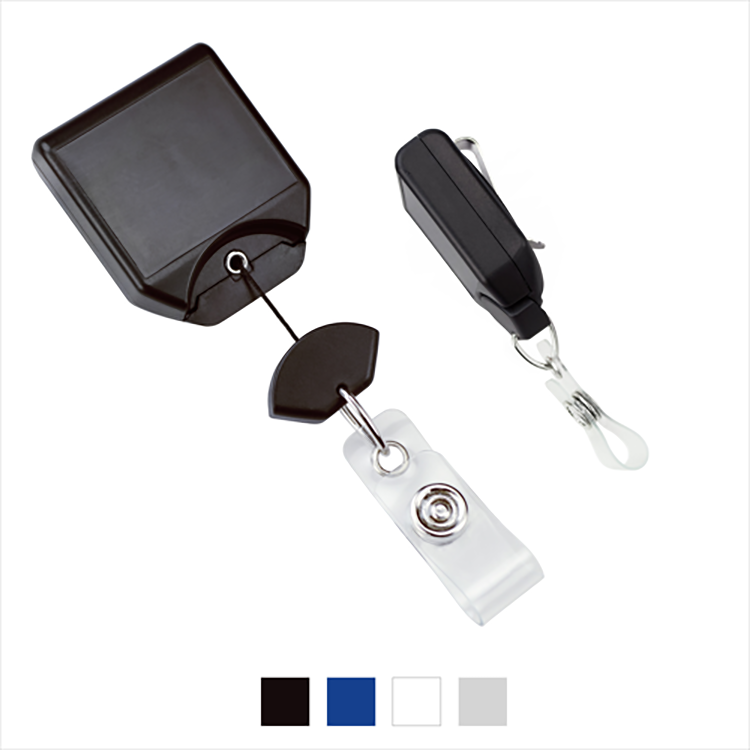 Badge Reel with Swivel Belt Clip 1