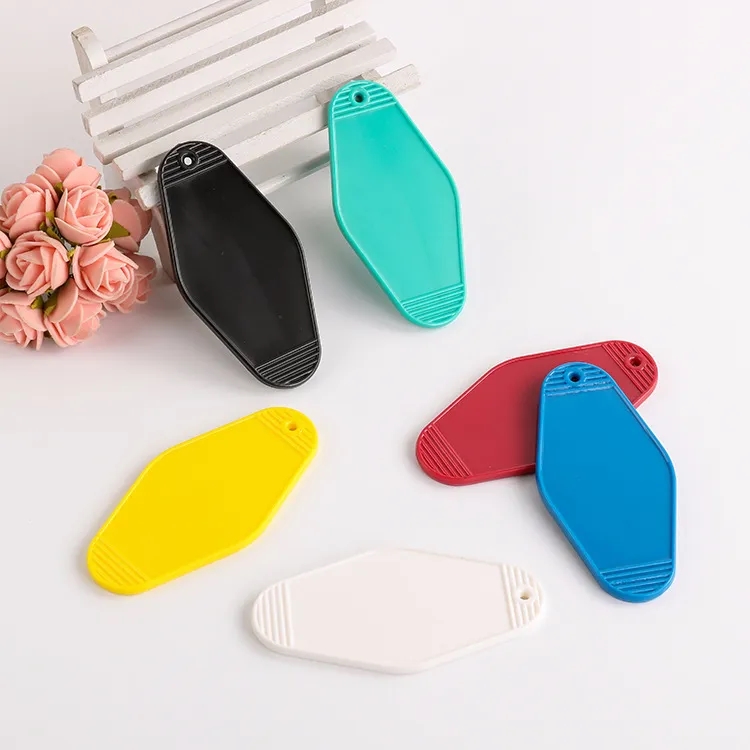 Vintage ABS Hotel Motel Keychain 2