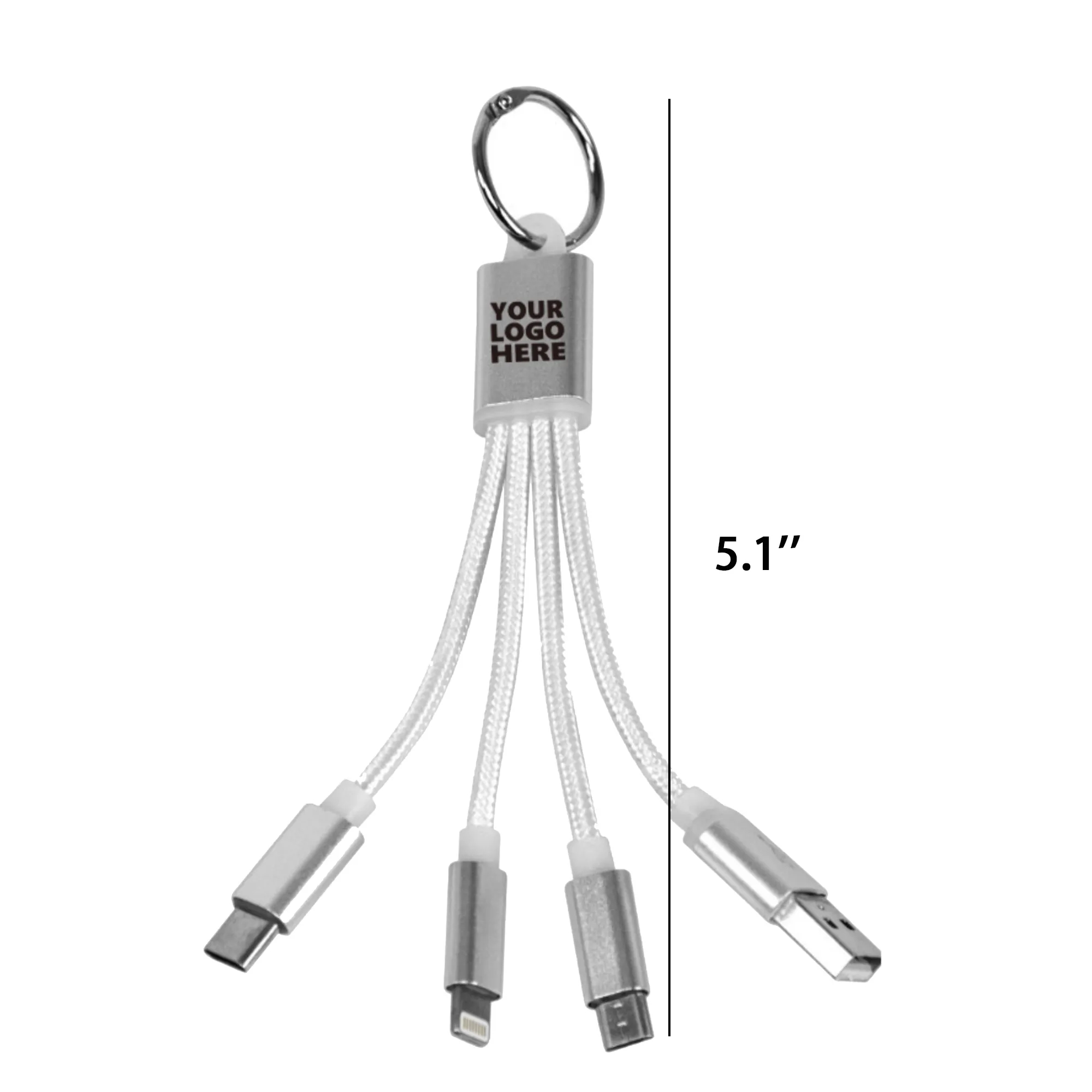 4-in-1 Keychain Power Cable 3