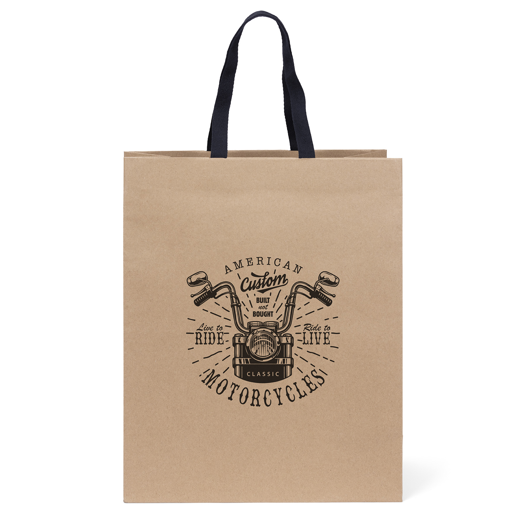 Eco Teak - Woven Handle Eurototes - Foil Print