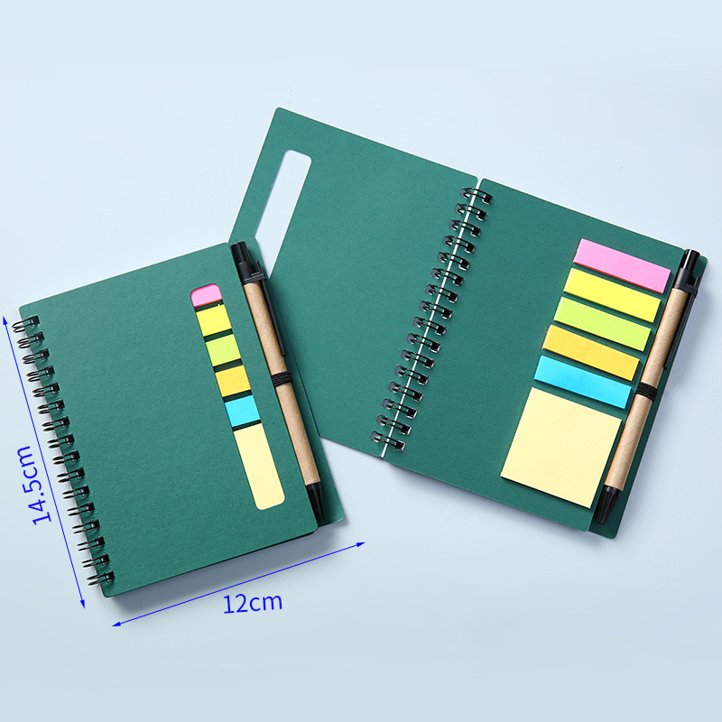A6 Notebook W/ Pen & Sticky Notes 4