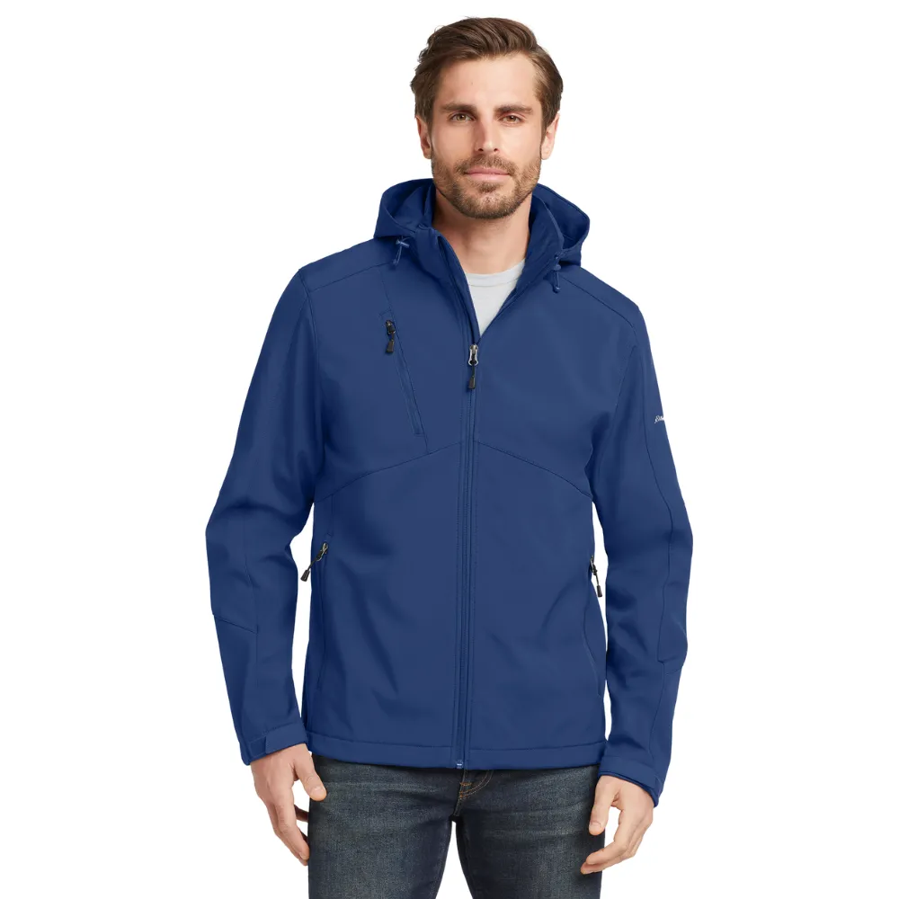 Eddie Bauer(R) Hooded Soft Shell Parka, custom jacket with logo imprint 6