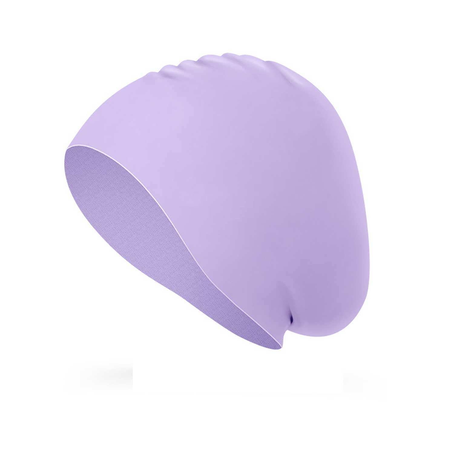 Waterproof Long Hair Cover Unisex Silicone Swim Cap 4