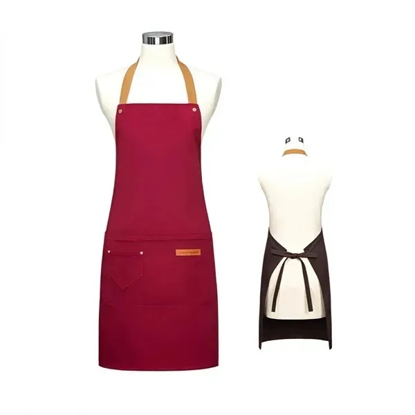 Waterproof Cooking Apron with Multiple Pockets 4