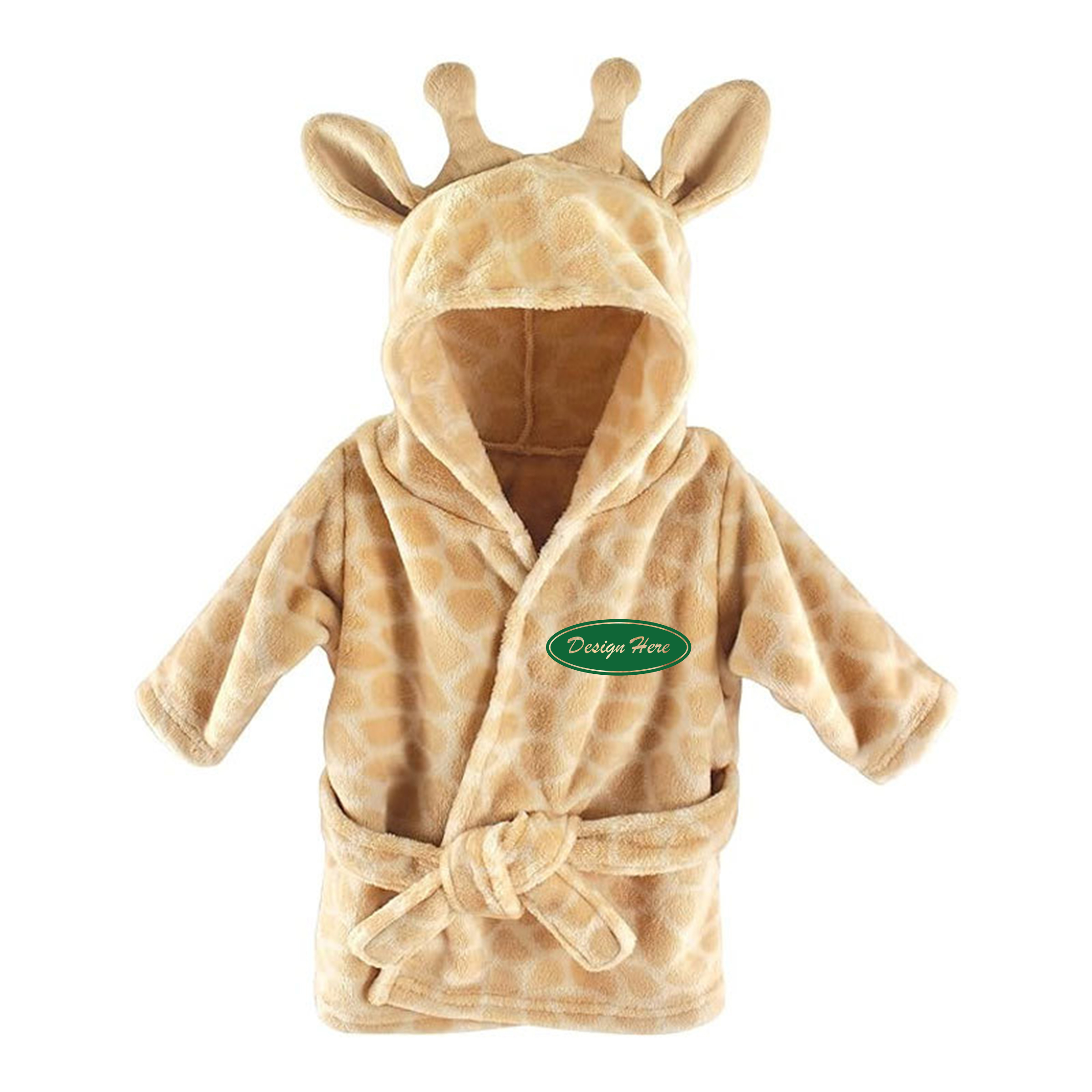 Animal Themed Flannel Children's Bathrobe 5
