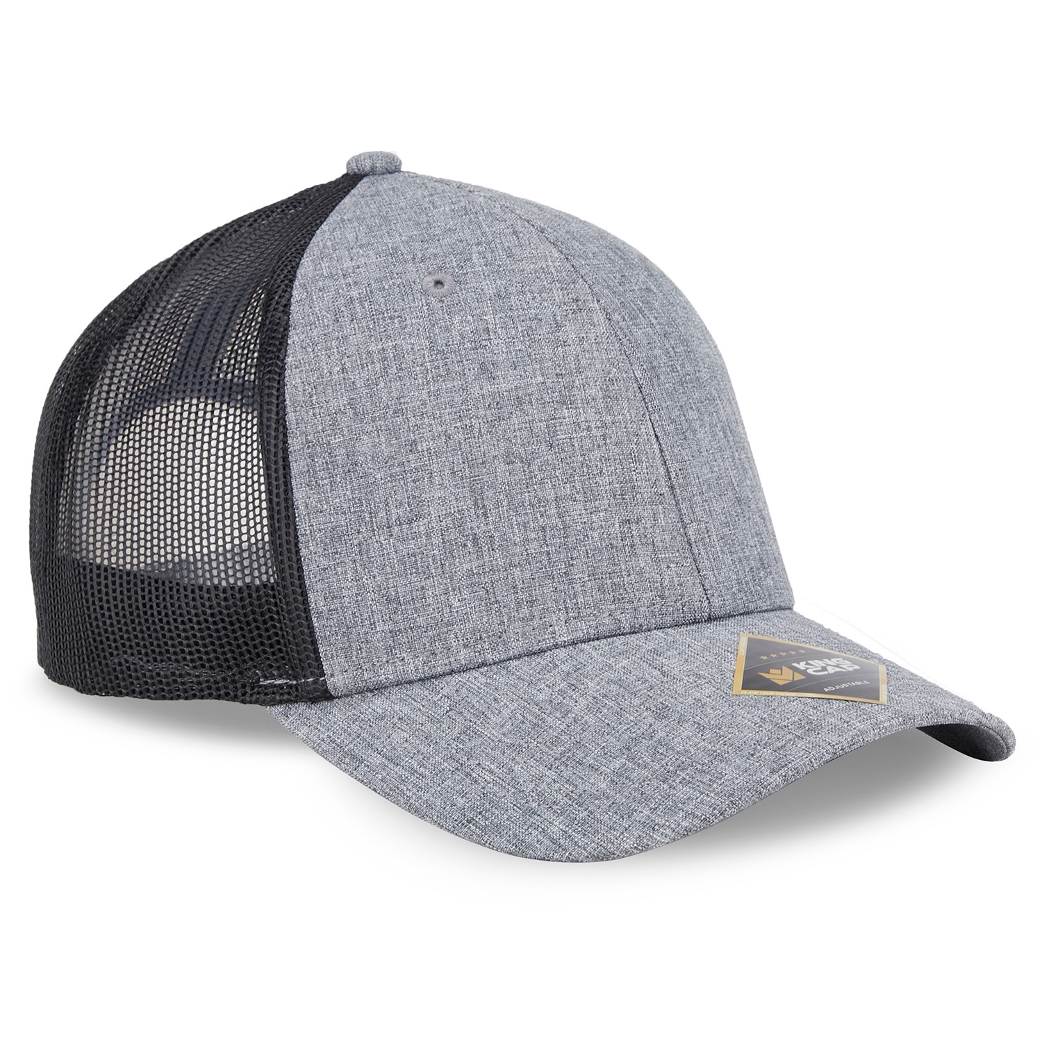Crest 6-Panel Trucker Cap - Sustainable Fabric 21
