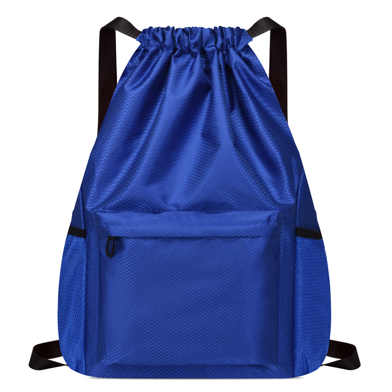 Waterproof Large Sports Drawstring Backpack w/Adjustable Shoulder Strap 11