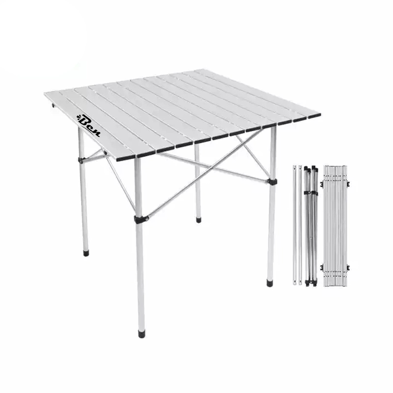 Basics Classic Tv Camping Folding Trays With Storage Rack 5