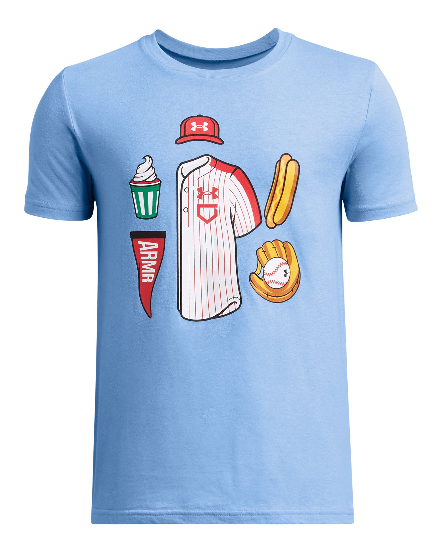UA Baseball Illustrated Boys' Short Sleeve 3