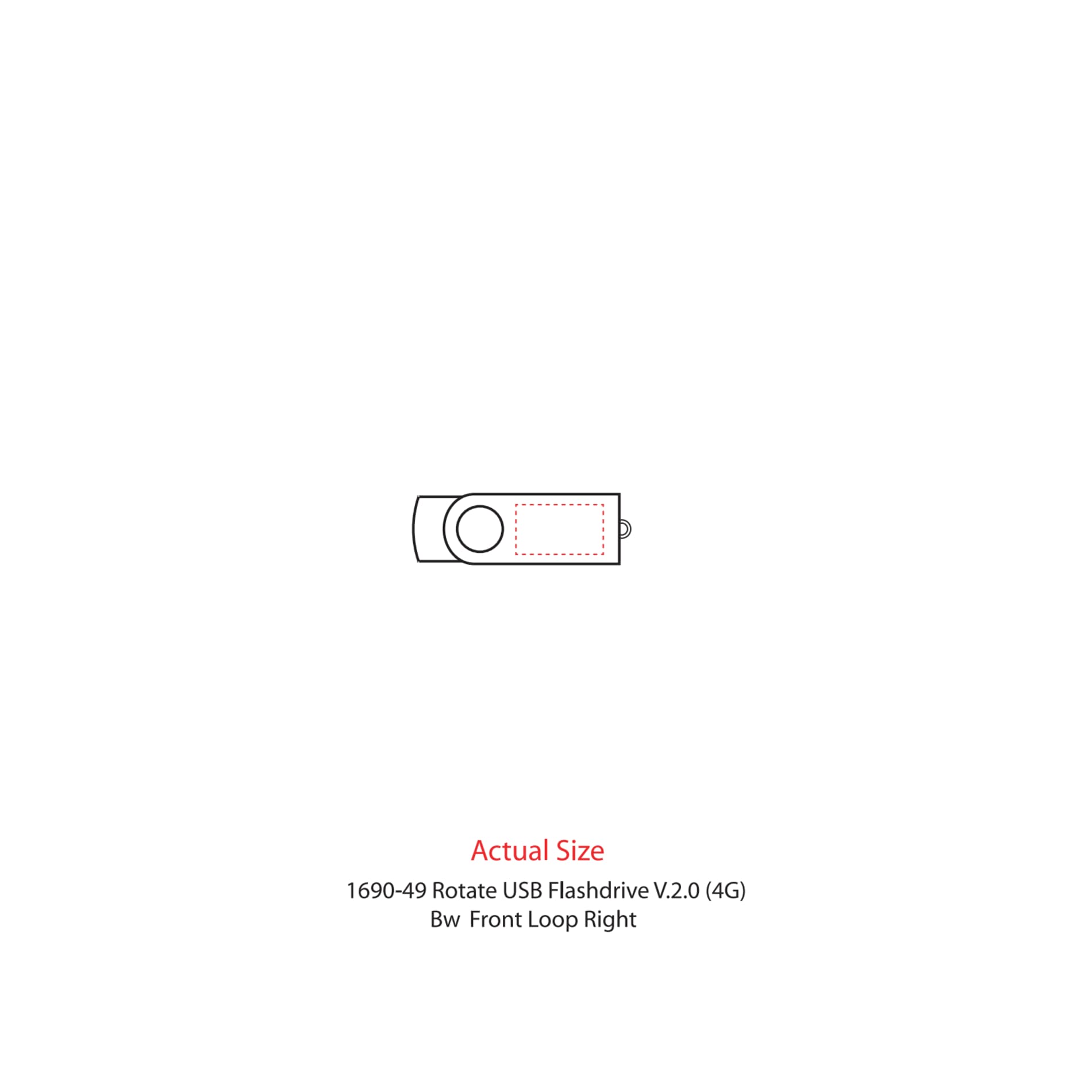 Rotate Flash Drive 4GB 143