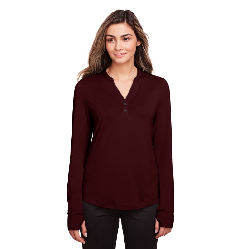 North End Ladies' Jaq Snap-Up Stretch Performance Pullover, custom hoodie or sweatshirt with logo imprint 15
