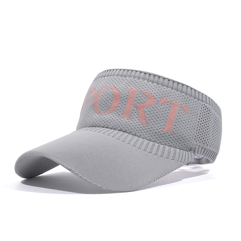 Polyester Unisex Knitted Elastic Sun Visor Cap 9