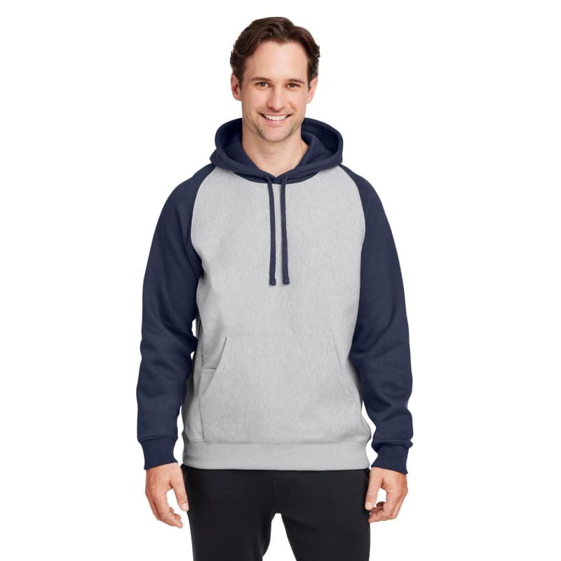 Team 365 Unisex Zone HydroSport™ Heavyweight Colorblock Hooded Sweatshirt 6