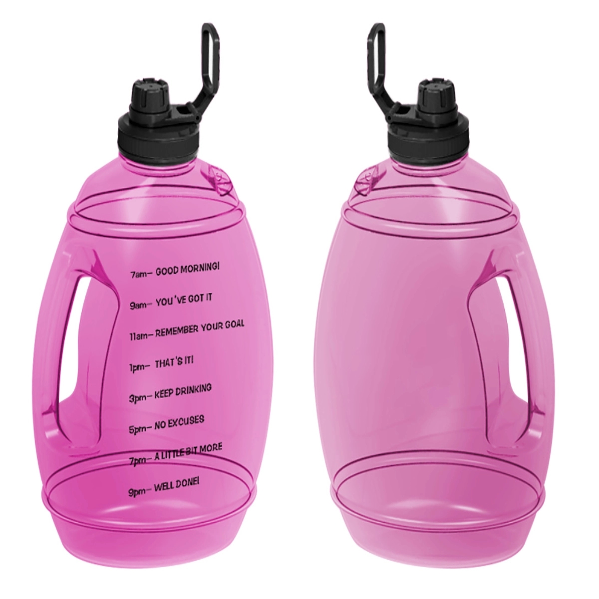 1 Gallon Water Jug - with Straw & Time Marker 3