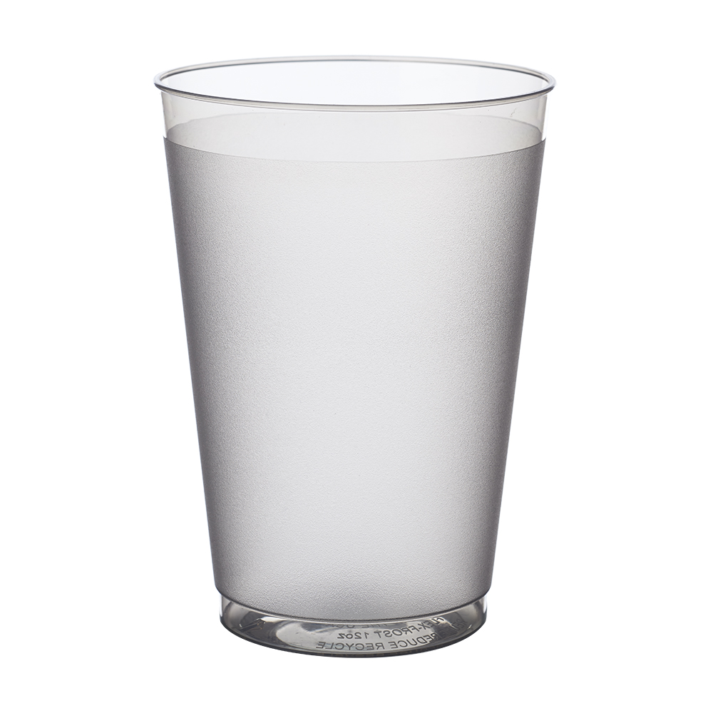 12 oz. Flex Frosted Plastic Stadium Cups
