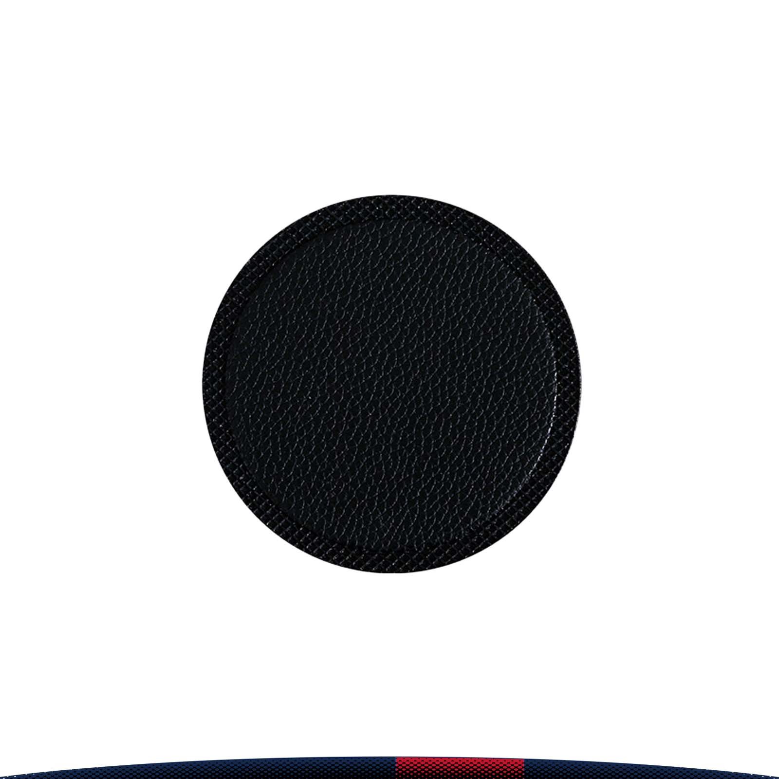 Round PU Leather Coaster 8