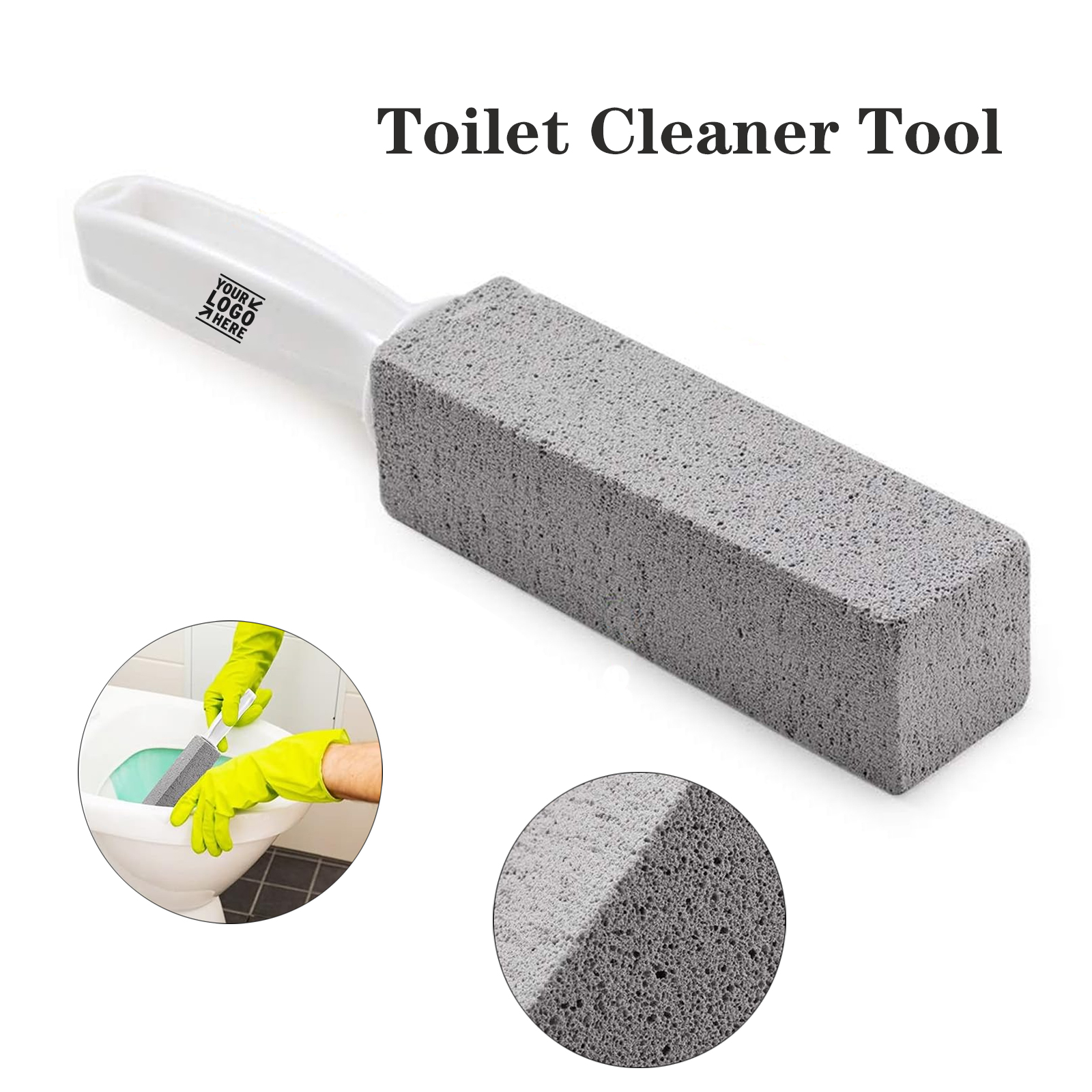 Toilet Cleaner Hard Water Build up Remover with Ergonomic Handle