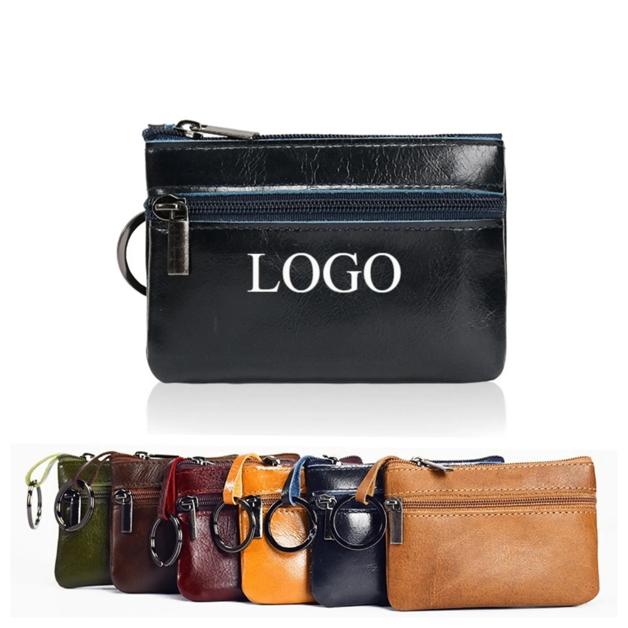 Mini Real Leather  Coin Purse 7