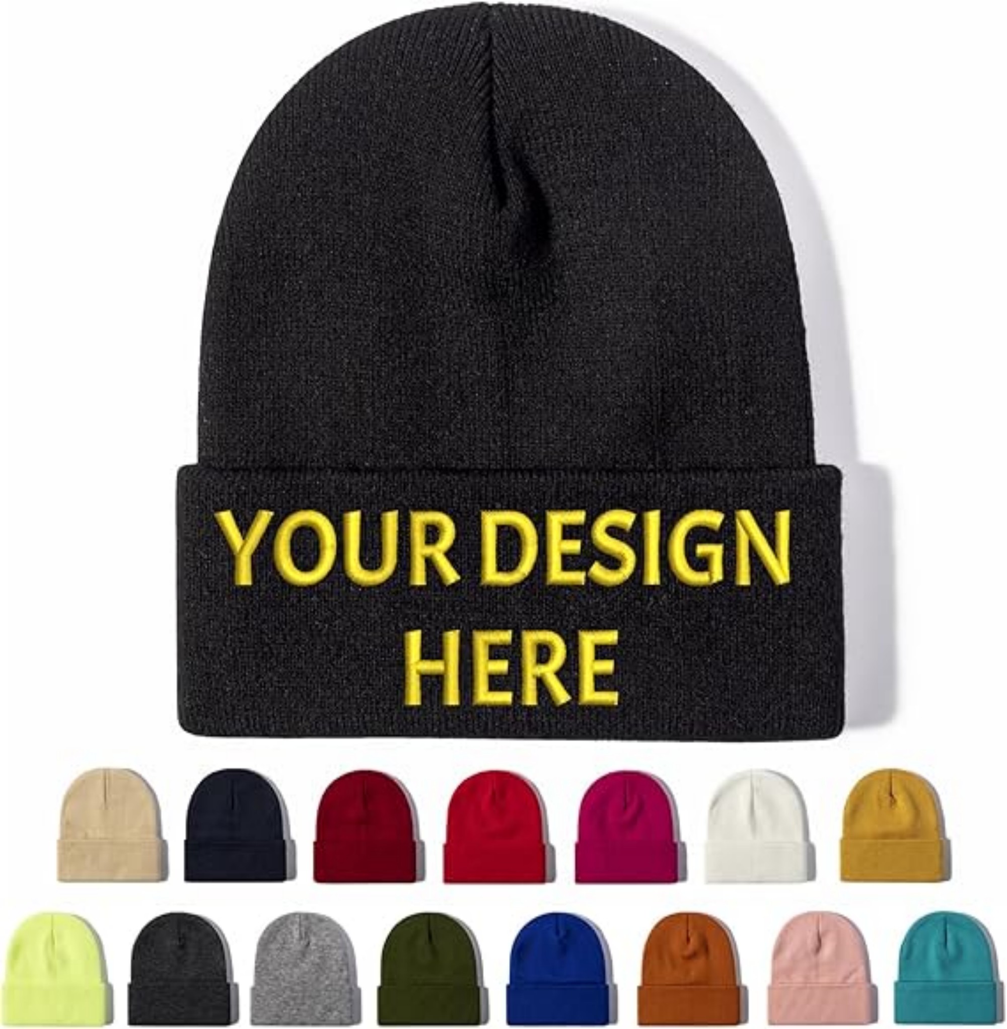 Custom Knitted Beanie Hats 3