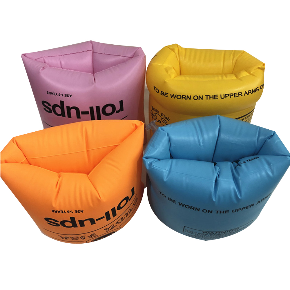 Inflatable water sleeves life ring 4