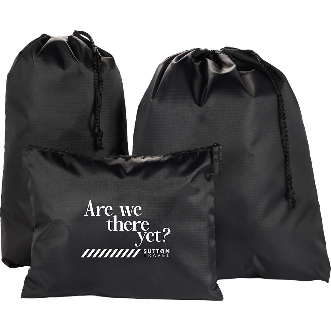 Recycled Travel Bag Set 44