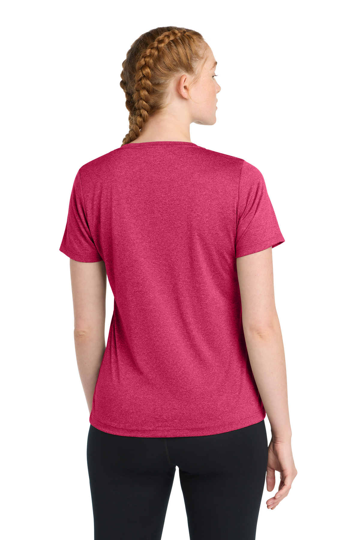 Sport-Tek Women's Heather Contender Scoop Neck Tee. LST360 47