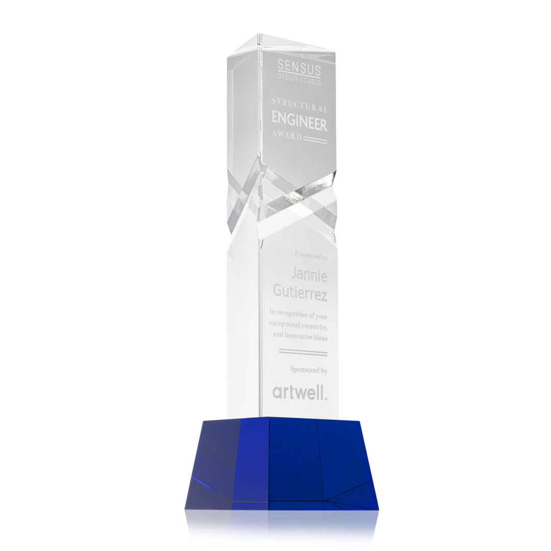 Oakham Award on Robson Base - Blue 7