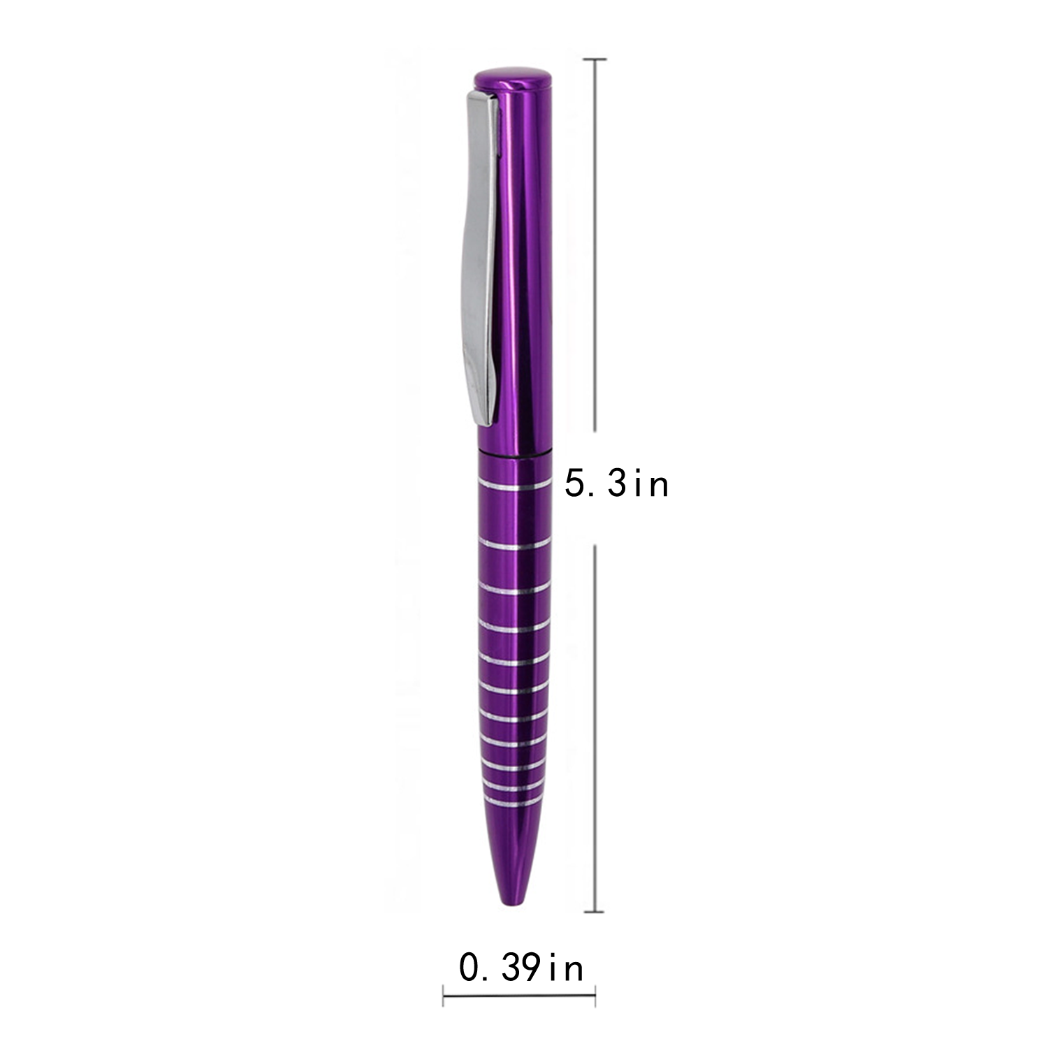 Twist Action Business Metal Ballpoint Pen 4