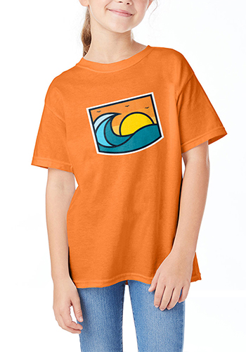 5.2 oz 100% Cotton (preshrunk) 45