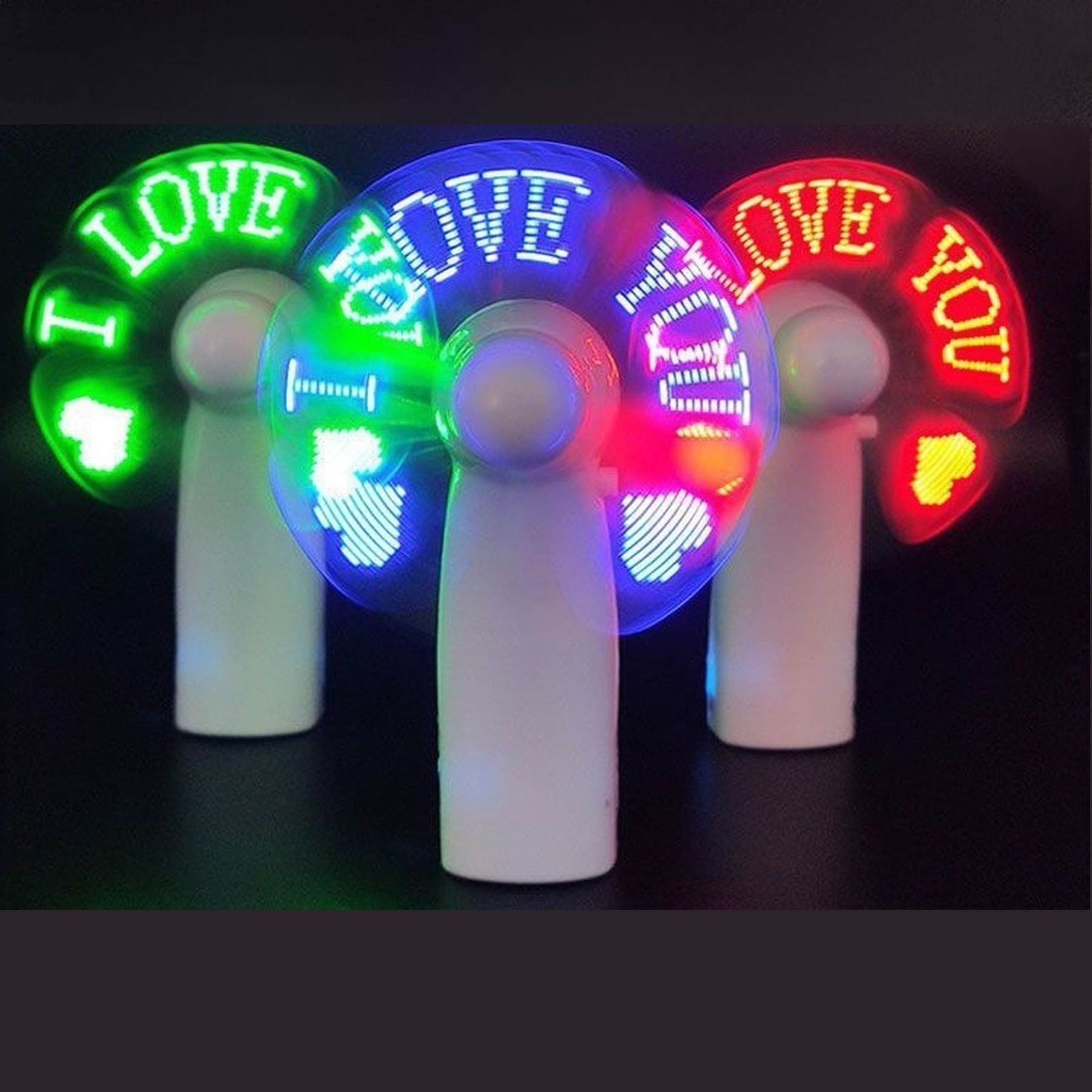 Pre-Programmed Mini Led Flash Fan 13