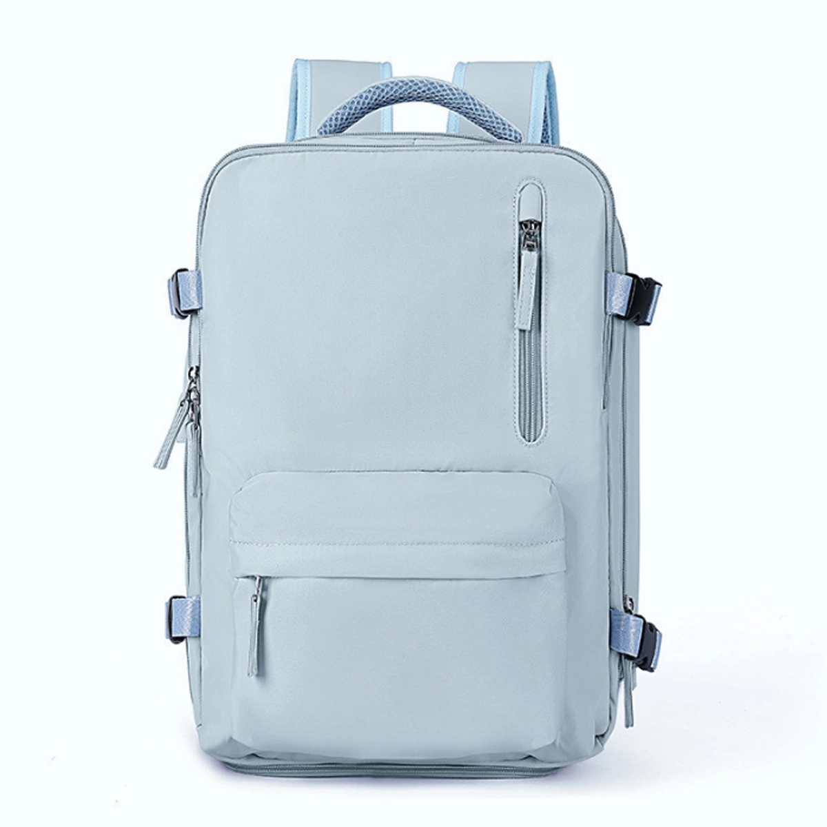 Custom Large USB Charging Port Shoes Compartment Backpack 7