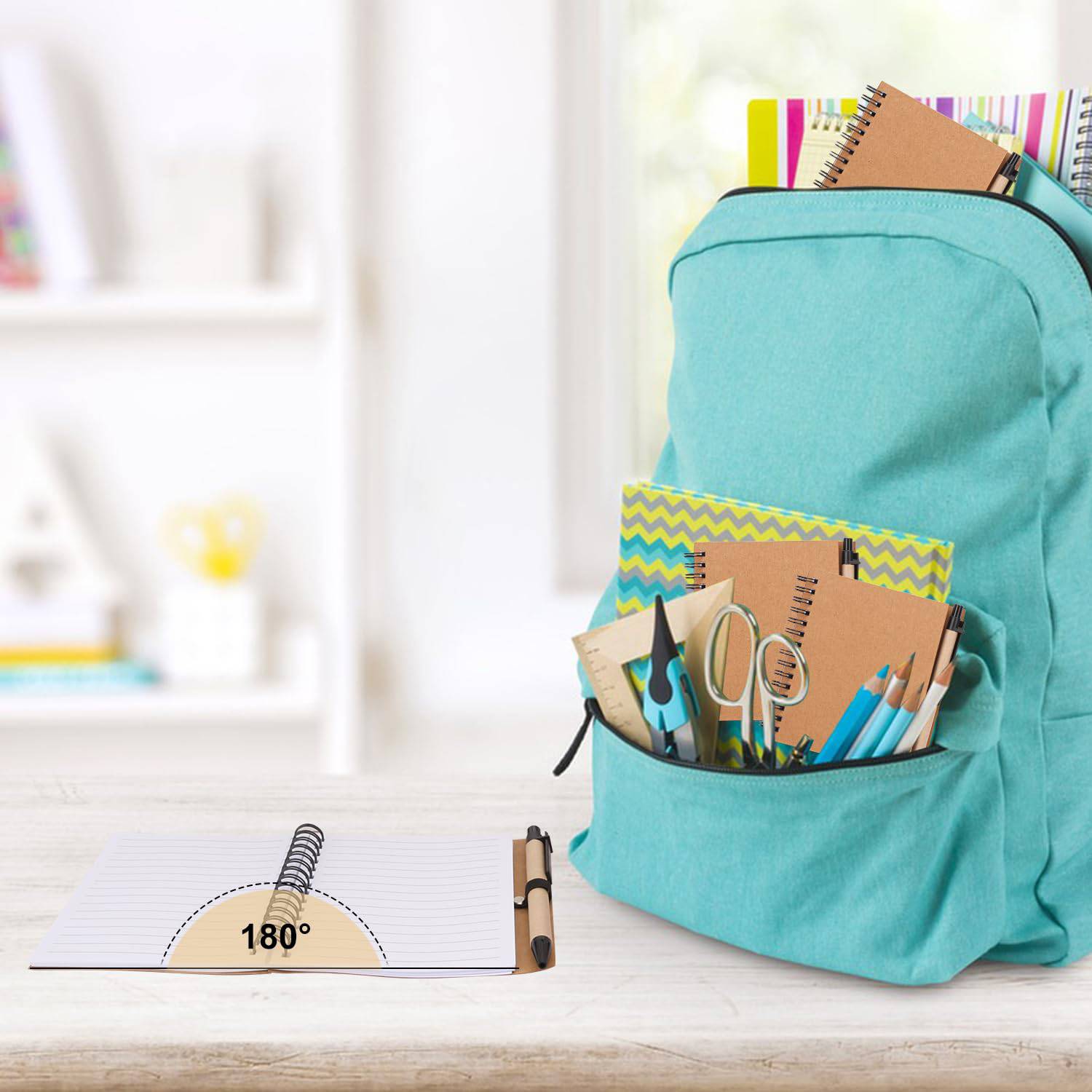 A5 Student Notebook W/ Pen 5