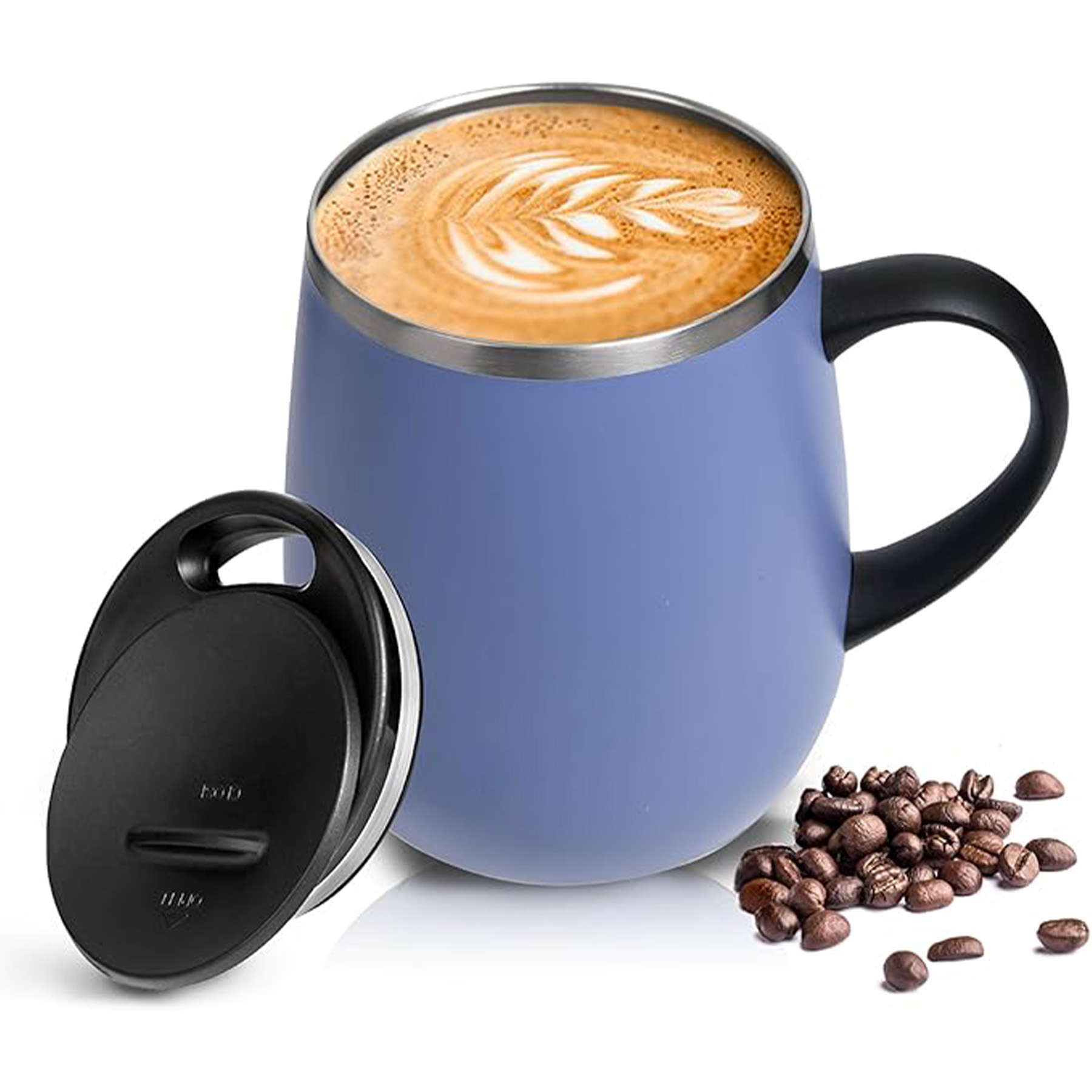 16 Oz Insulated Coffee Mug 9