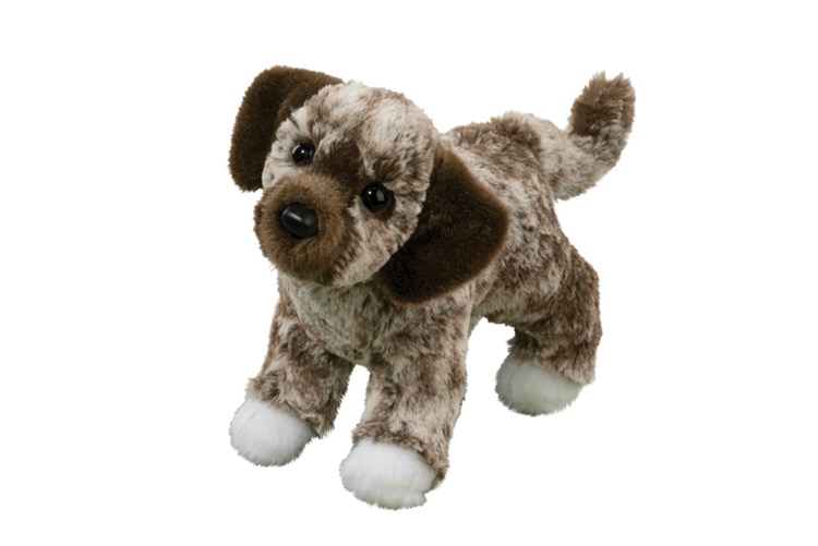 Spud Brown & White Mutt Stuffed Animal 2