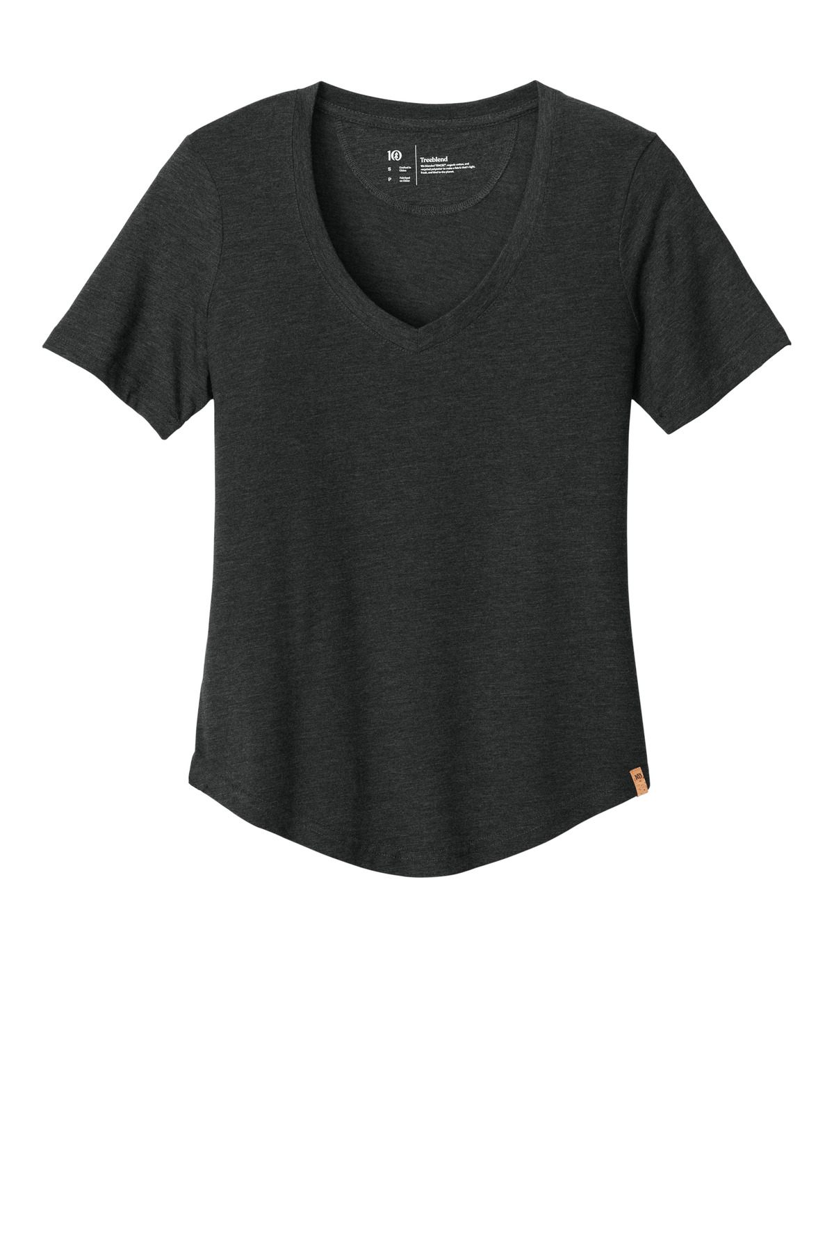 tentree Women's TreeBlend V-Neck T-Shirt TTCW5646 13
