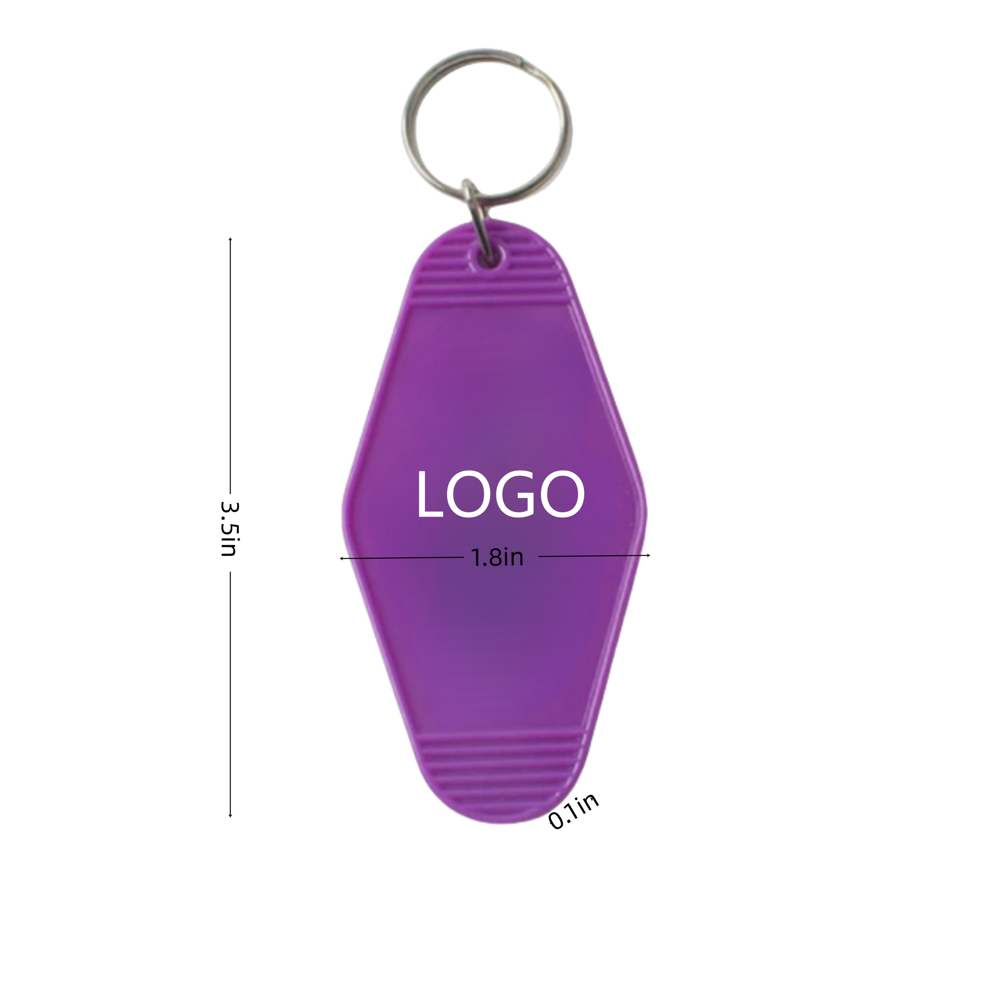 ABS Customized Hotel Keychains 4