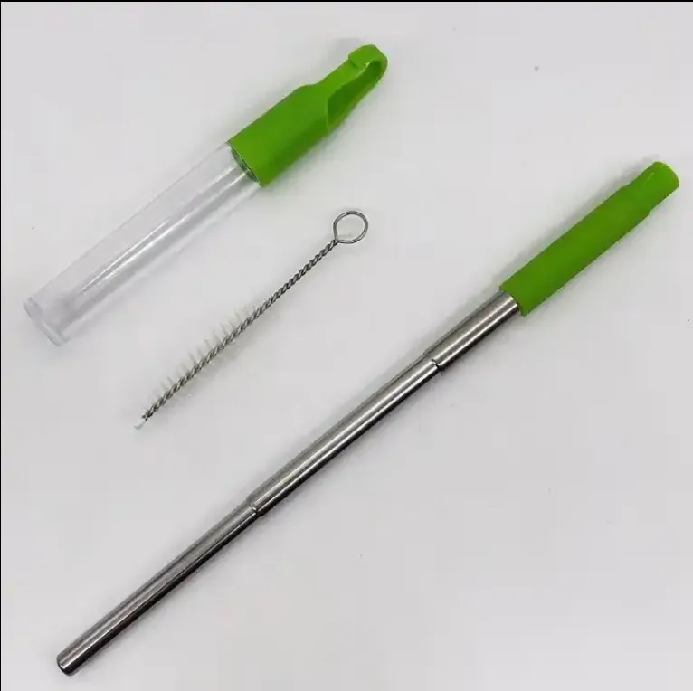 Stainless Steel Straw Reusable Travel Kit 2