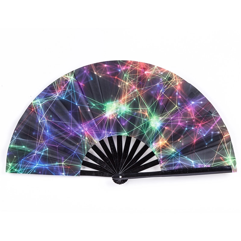 Custom Printed Large Kung Fu Fans 2