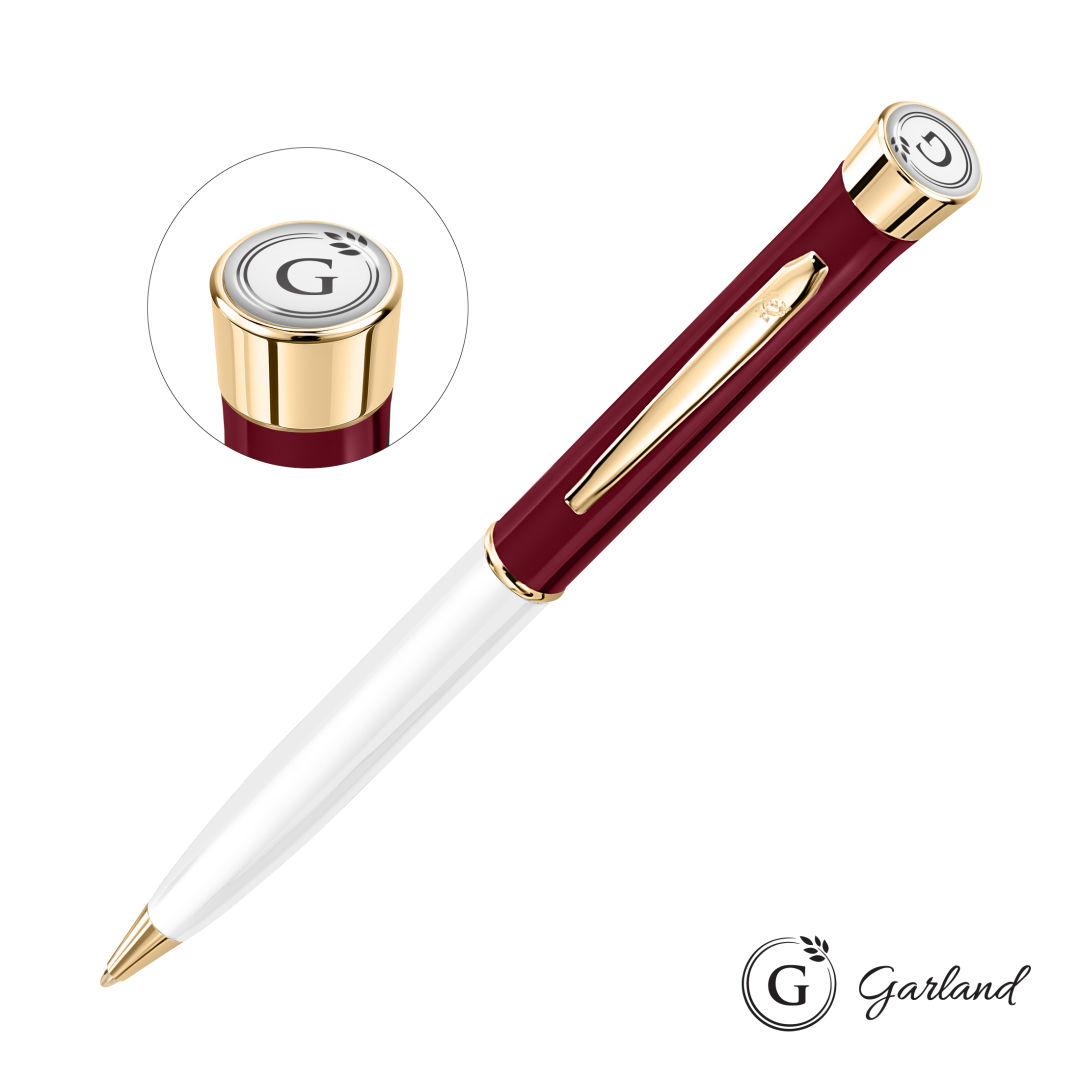 Garland® Patriot Ballpoint Twist Pen - Gold Accent 2