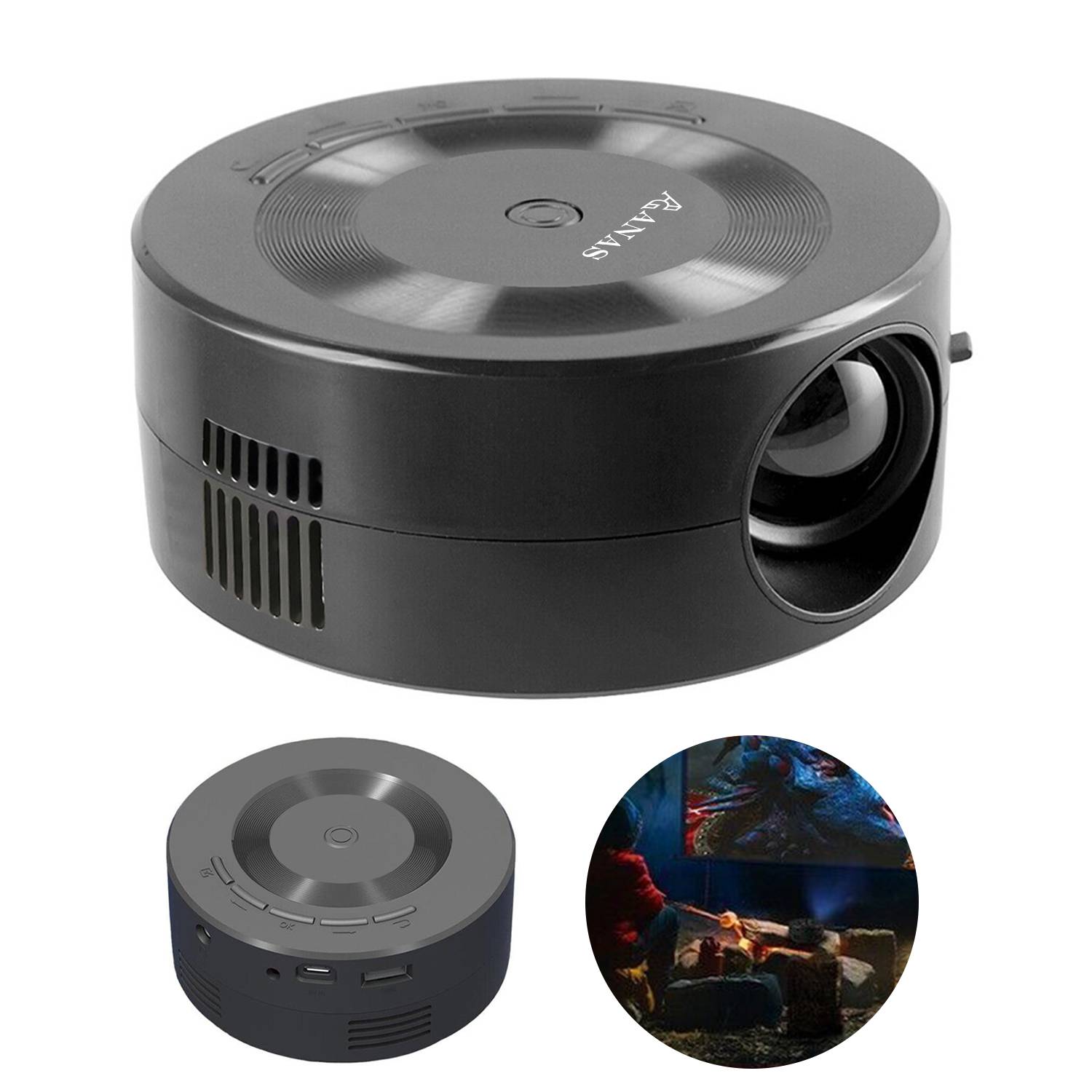Mini Plastic Projector 8