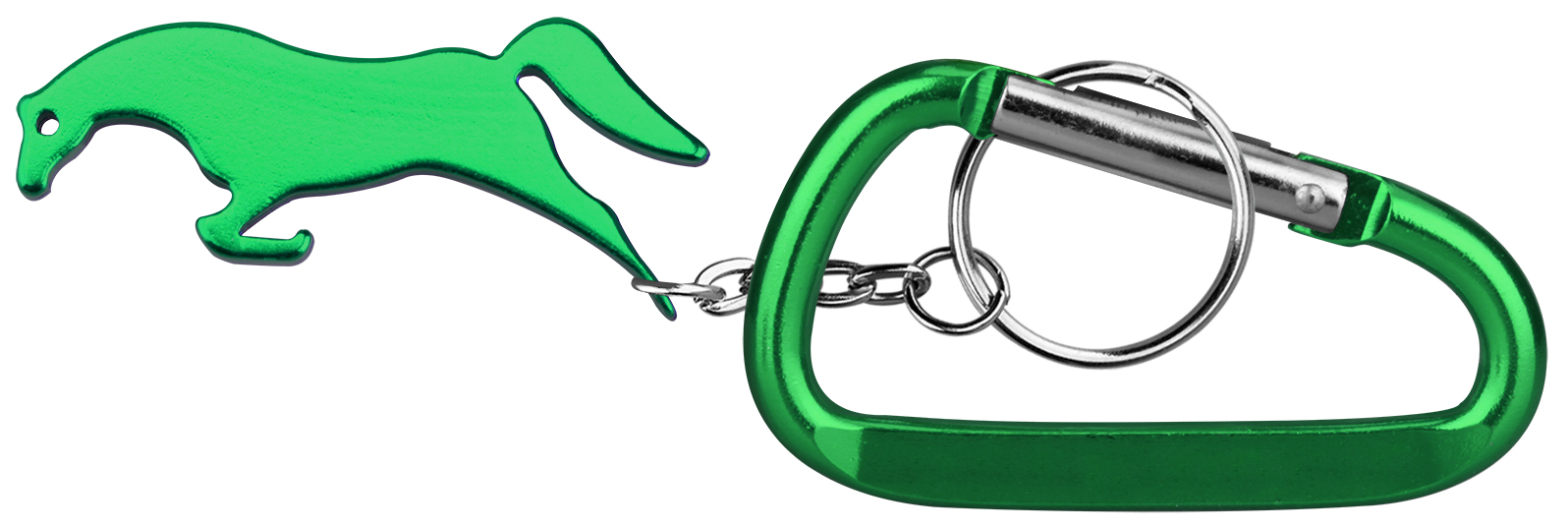 Horse shape bottle opener with key chain. 4