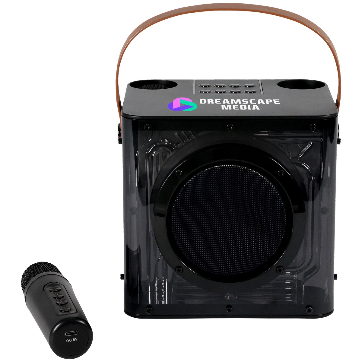 15W Karaoke Wireless Speaker with 2 Mics 53