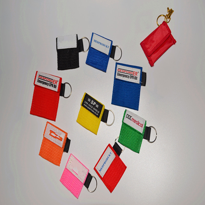 Disposable CPR Face Shield Mask Keychain 2