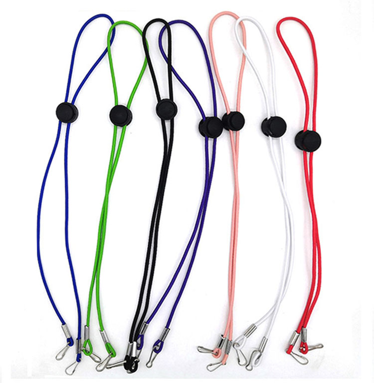 Tubular Lanyard Mask Holder Clip 5