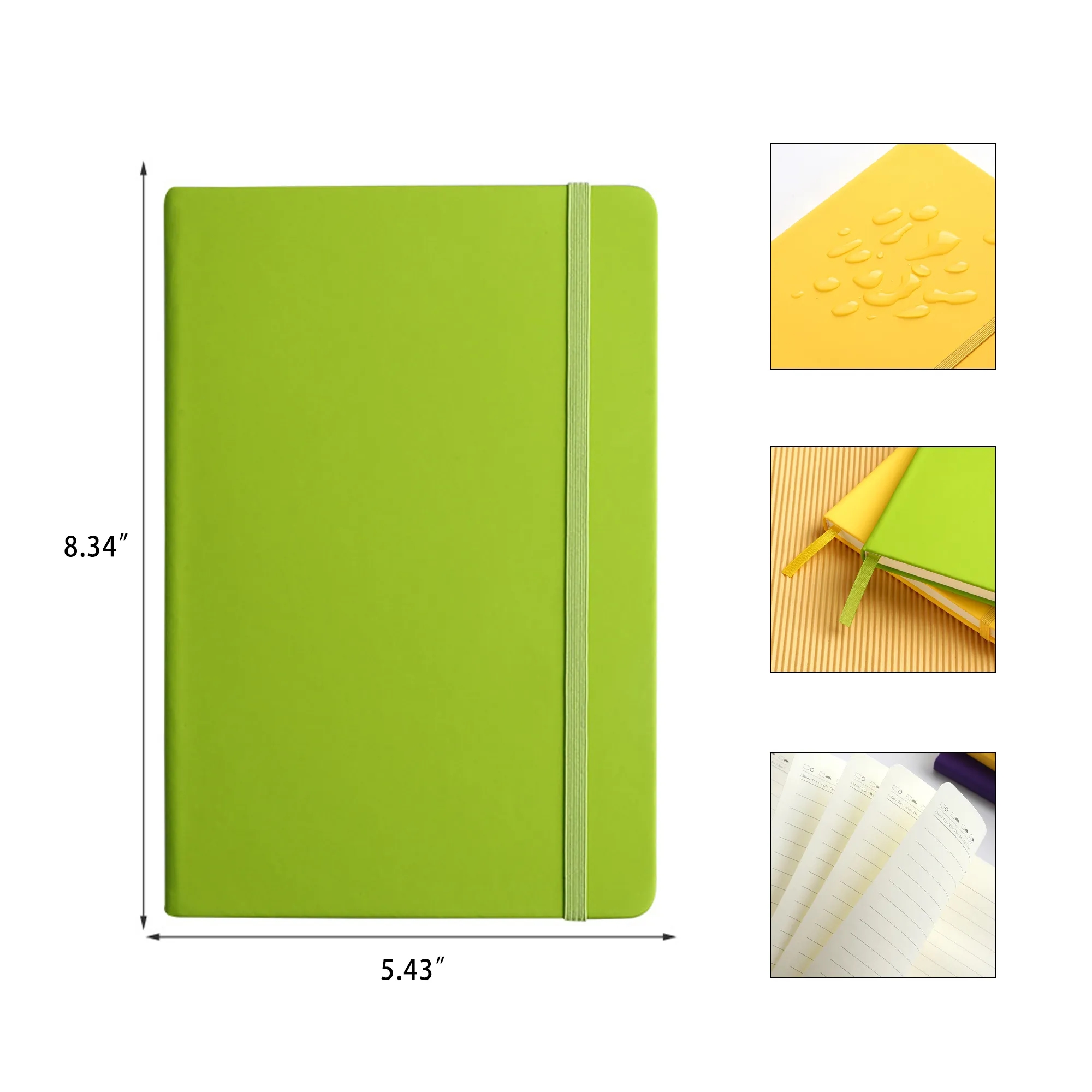 A5 Office Leather Buckle Notebook 2