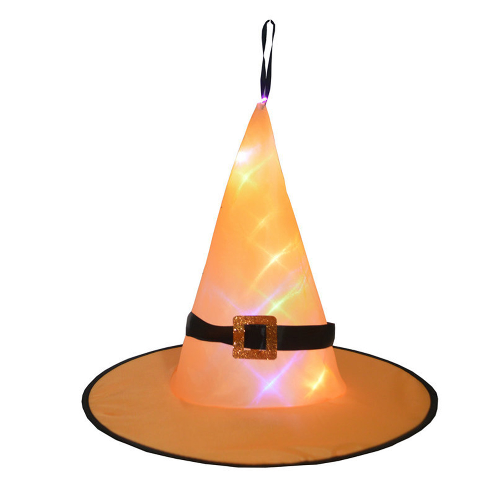 Halloween Decorations Witch Hat Light 7