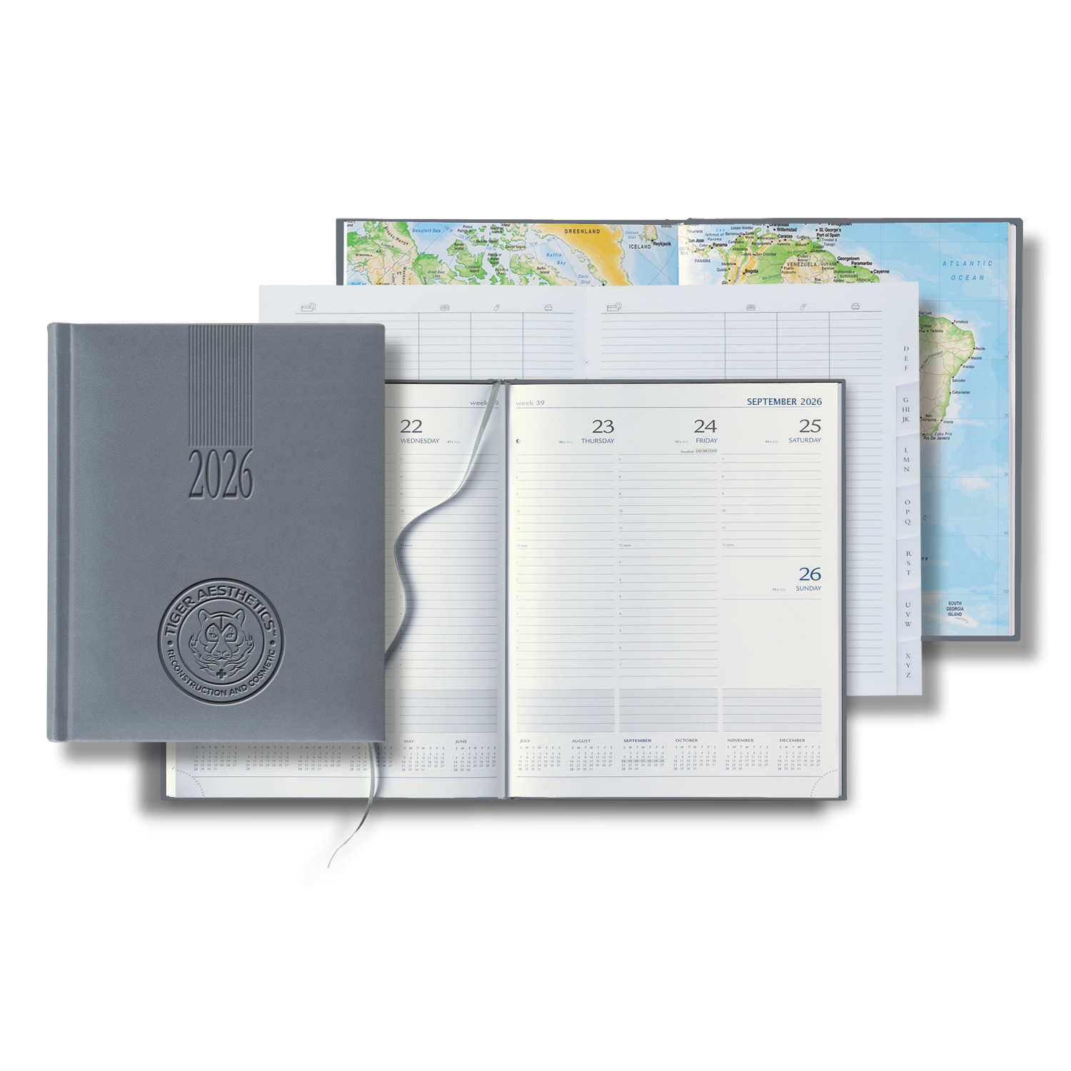 Castelli Tucson Grande Desk White Page Weekly Diary 19