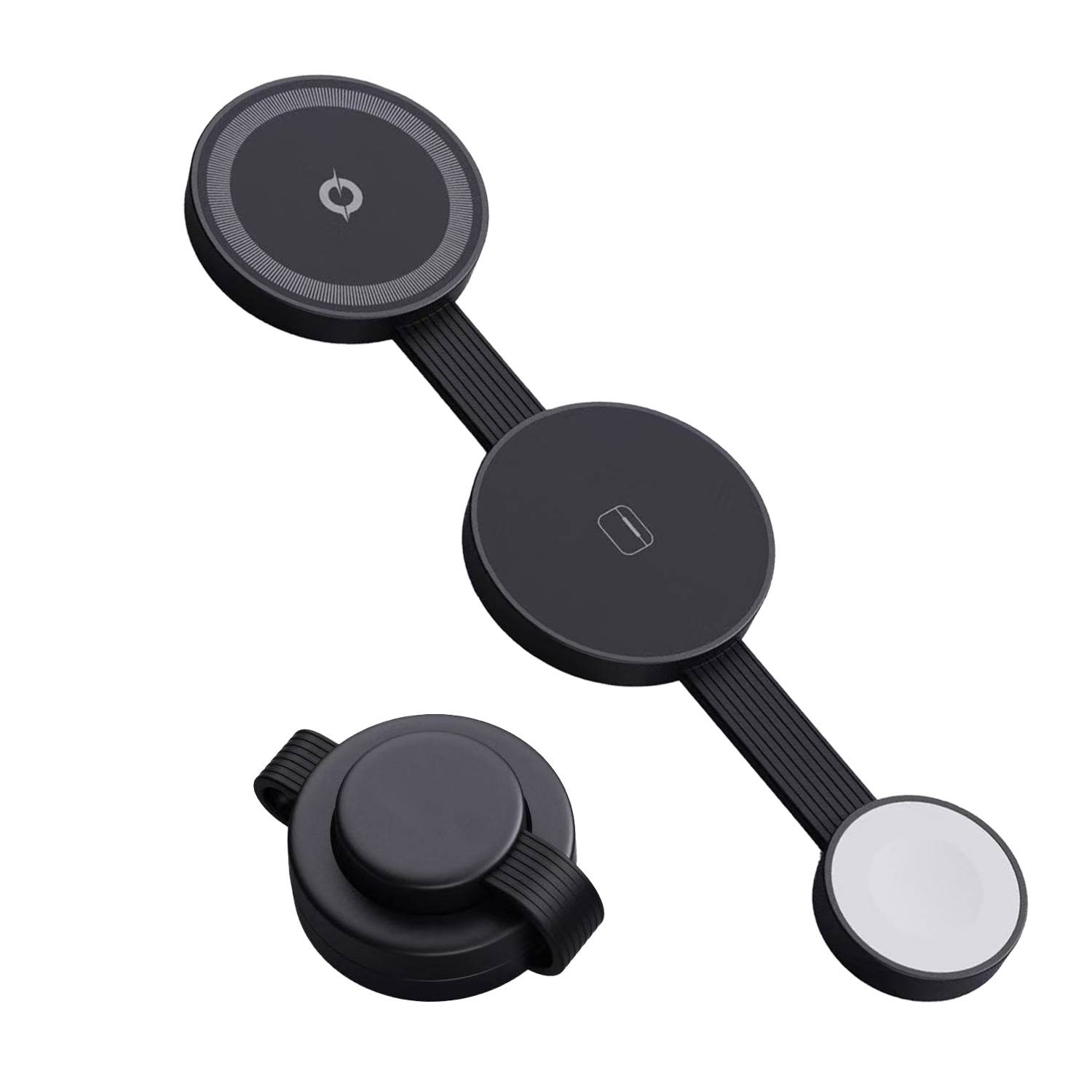 Mini Foldable 3 in 1 Magnetic Wireless Charging Station 6