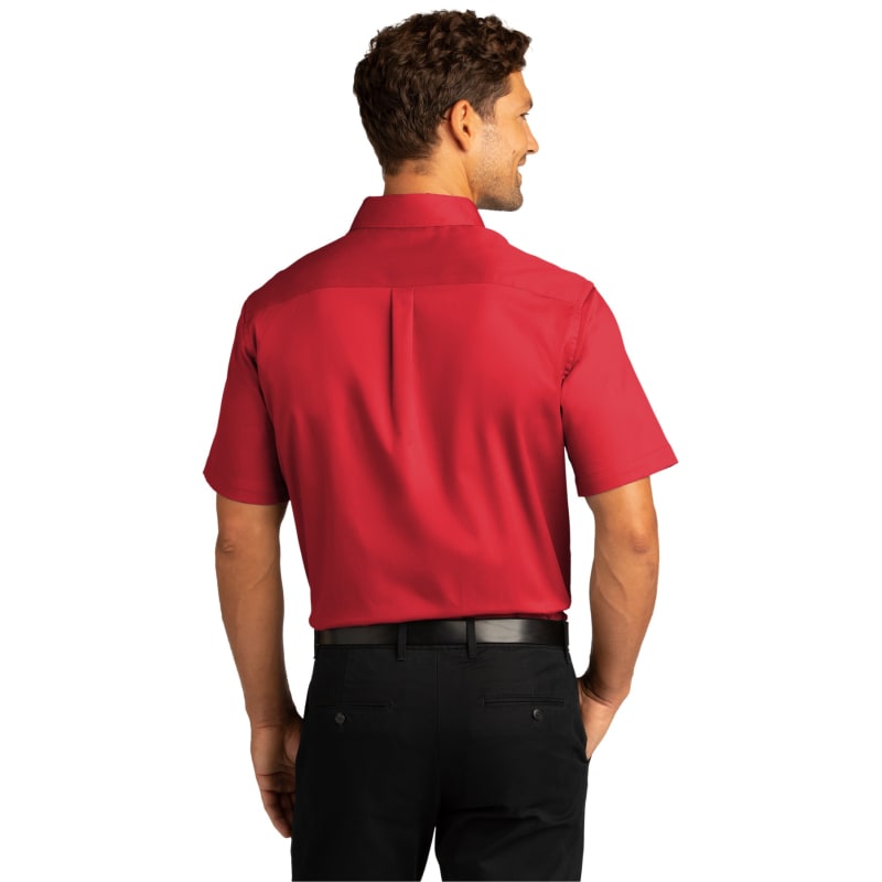 Port Authority Short Sleeve SuperPro React Twill Shirt. 17