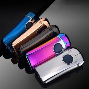 Sleek Round Angle Rectangle Electric Arc Lighter USB Charging 11